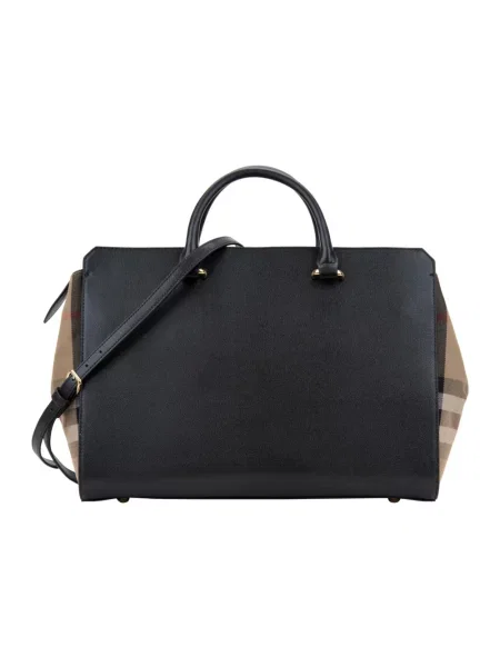 Torebka Burberry skórzana czarna
