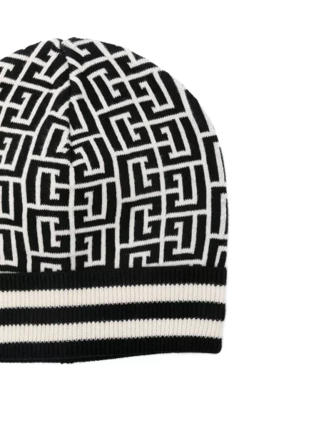 Czapka dziecięca Balmain czarna