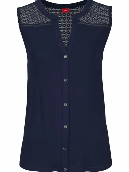 S.Oliver Bluză bleumarin