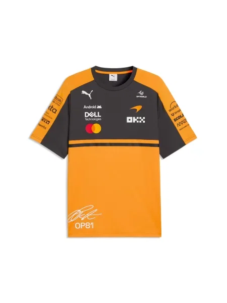 Koszulka PUMA x McLAREN RACING Replica Piastri Akcesoria S pomarańczowy