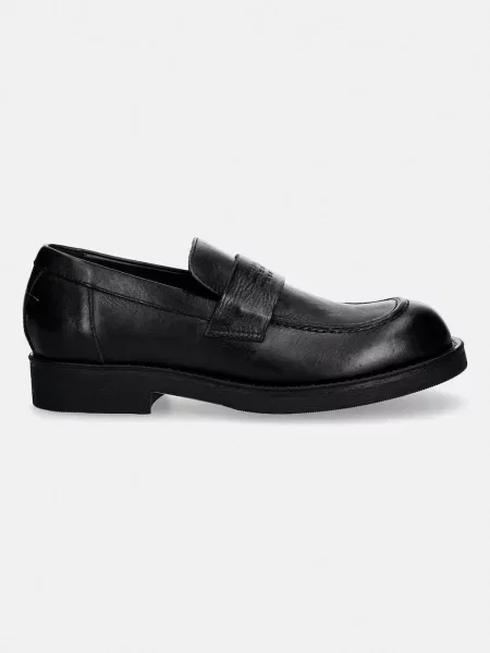 Maison Margiela mocasini de piele negru