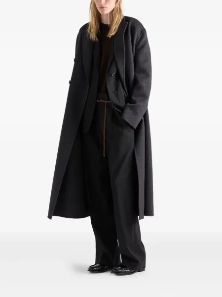 Sacou Prada de lână negru