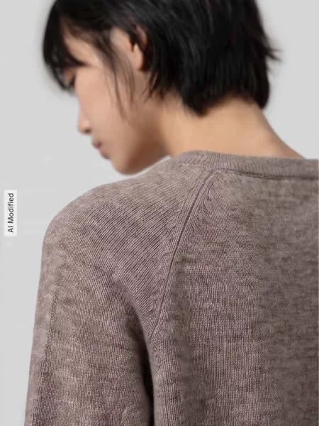 Sweter o kroju relaxed fit z domieszką wełny z alpaki S.oliver Red Label