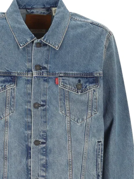 Blugi Levi's® de catifea cord albastru