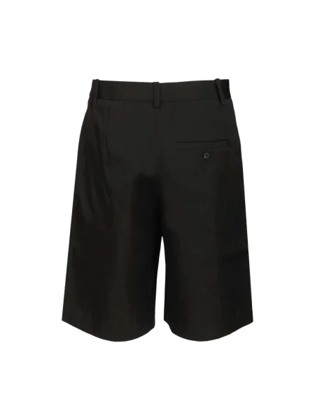 Szorty Jacquemus wełniane czarne