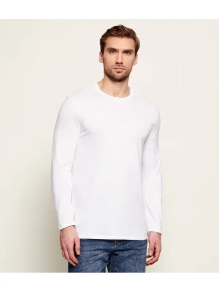 Hosszú ujjú póló Armani Exchange fehér