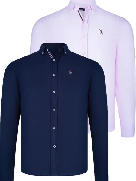 Риза Dewberry синьо