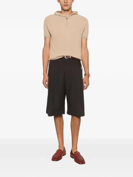 Scurt tricou Diktat cu glugă