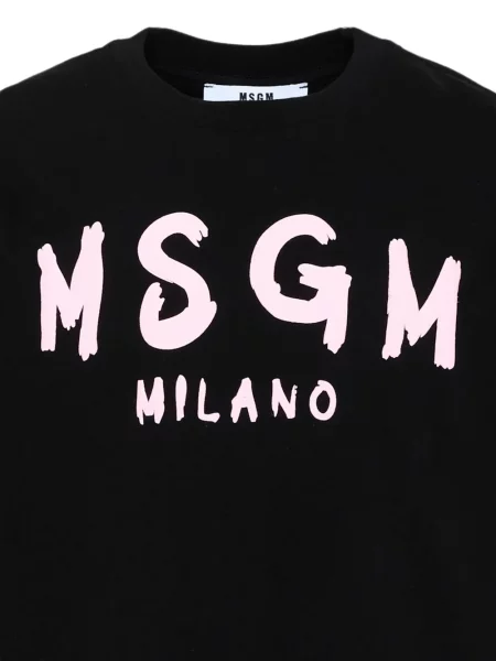 Koszulka dziecięca Msgm czarna