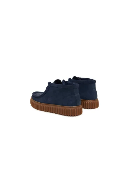 Bakancs Clarks Torhill Hi Sötétkék