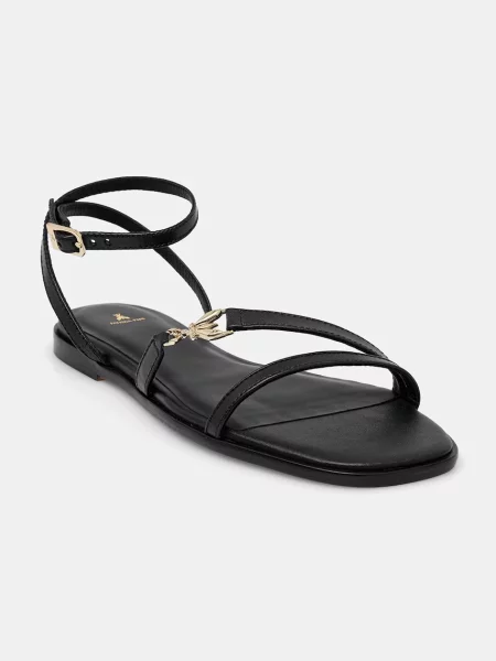 Patrizia Pepe sandale de piele negru