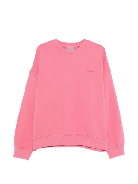 Hanorac Carhartt Wip cu broderie roz