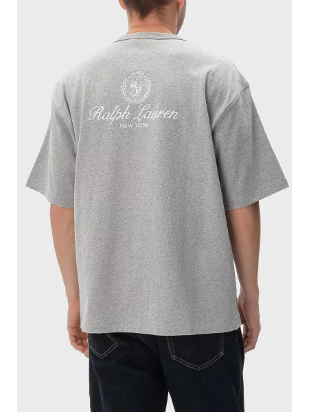Футболка Polo Ralph Lauren серая