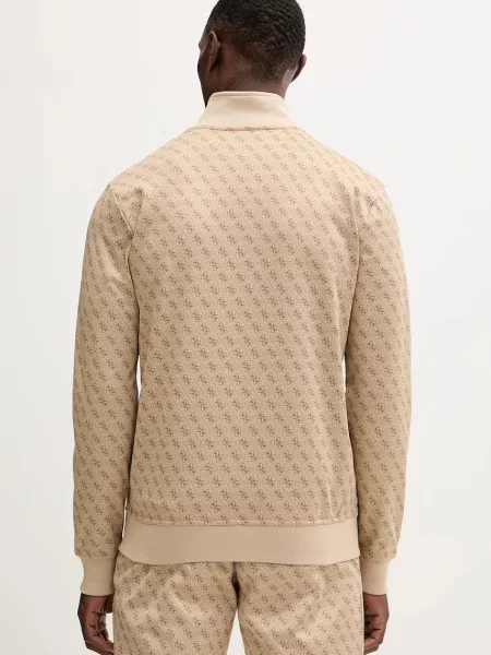 Кофта Guess KORBIN візерунок бежевий