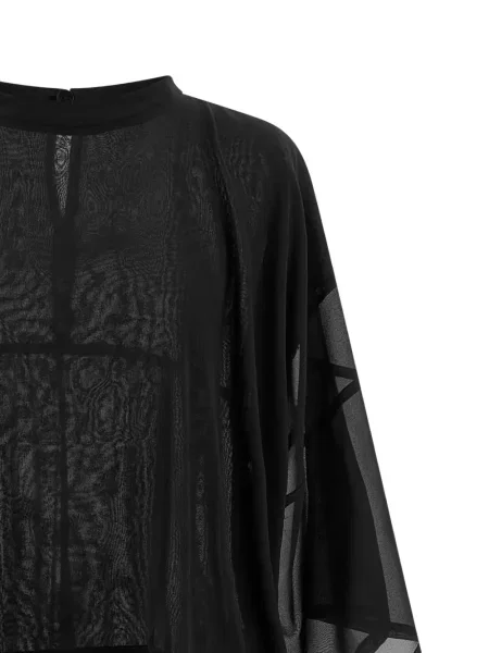 Koszulka Di.la3 Pari' asymetryczna czarna