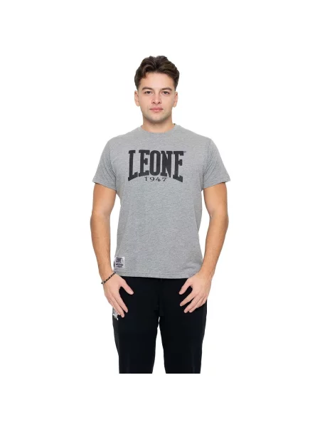 Scurt tricou Leone 1947 cu mâneci scurte gri