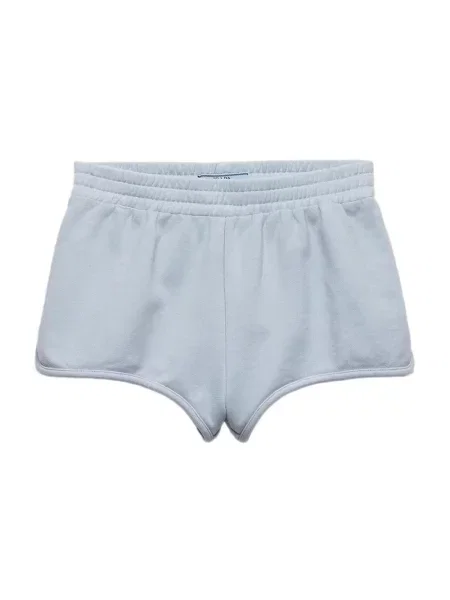 Szorty Prada z dżerseju niebieskie