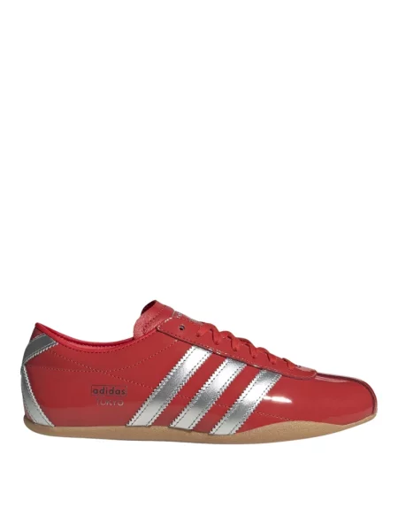 Sneakersy Adidas Originals skórzane czerwone