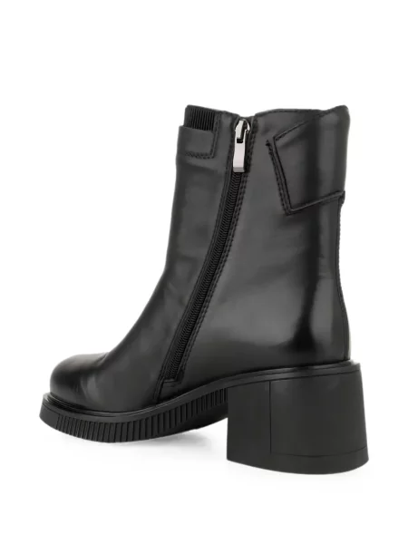 Cizme scurte Linda Baumann din piele negru