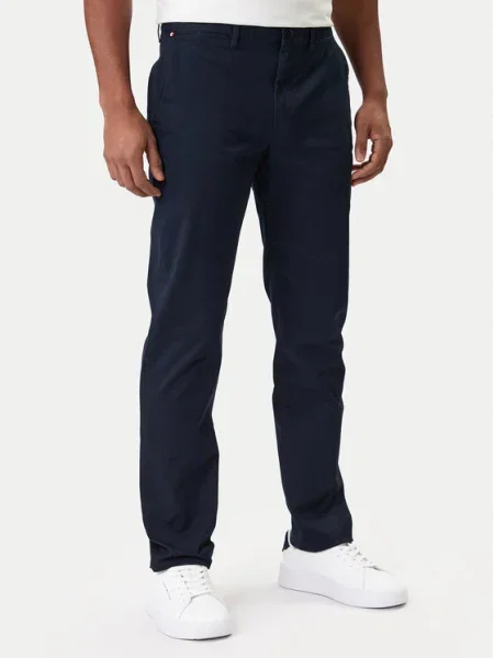 Tommy Hilfiger Pantaloni chino Core Denton Bleumarin