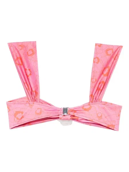 Bikini Roberta Einer cu model floral roz