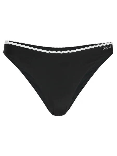 KARL LAGERFELD Bikini partea de jos negru