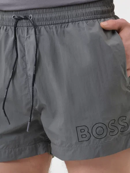 Шорты Boss серые