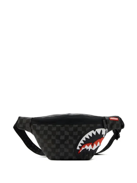 Cu centură curea Sprayground în carouri negru