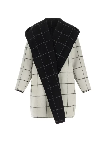Reversibil palton Toteme în carouri