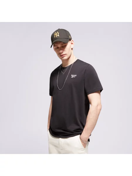 Reebok T-Shirt Ss Ri Left Chest Logo czarna