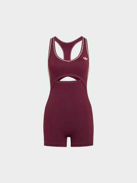 Комбінезон adidas Clima бордовий комбінований верх