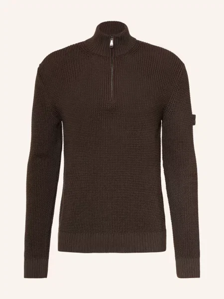 Joop! Jeans Sweter Typu Troyer Honrio braun