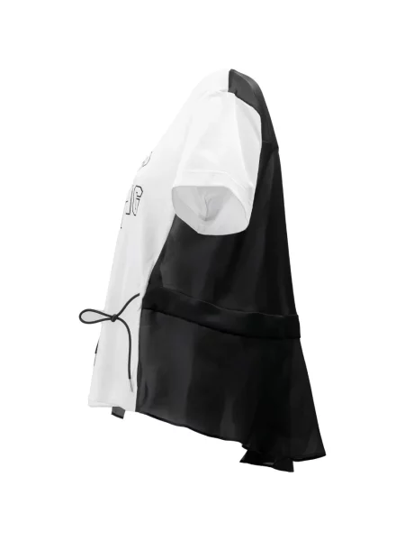 Tricou Sacai cu cordon alb