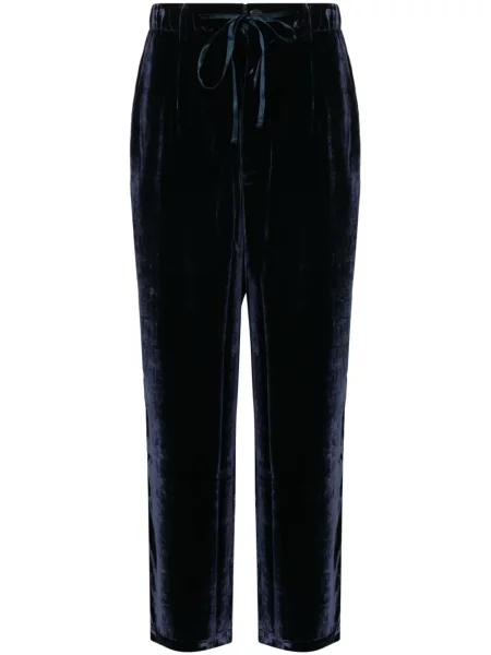 Pantaloni Pierre-louis Mascia de catifea albastru