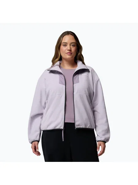 Bluză pentru femei Columbia Sequoia Grove Full Zip lavender pearl/shale purple violet
