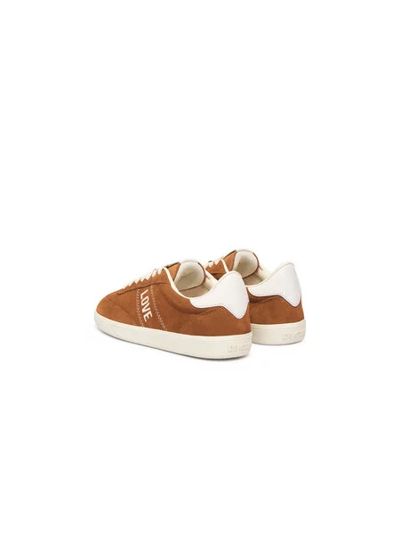 Tenisice LOVE MOSCHINO Svijetlo smeđa