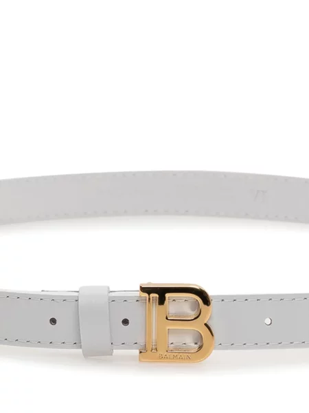 Pasek dziecięcy Balmain biały