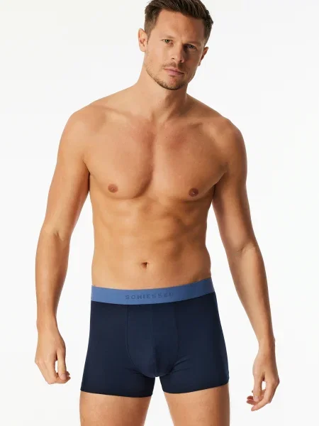 SCHIESSER Boxeralsók / világoskék kék