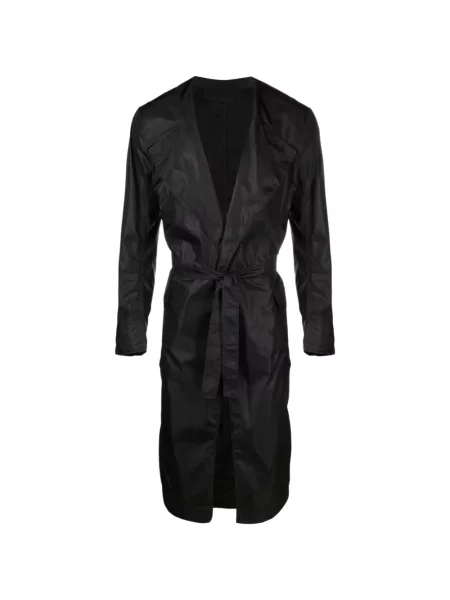 Cu centură trenci Tessitura Body Couture negru