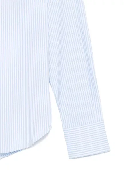 Pruhovaná košile Orian modrá