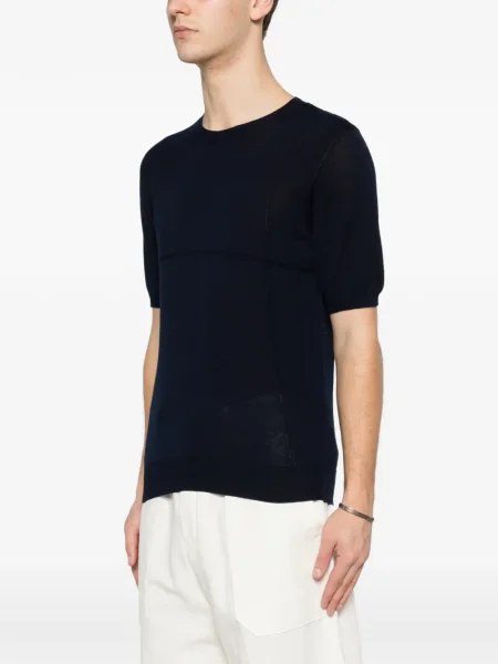 Tricou Tagliatore cu decolteu rotund albastru