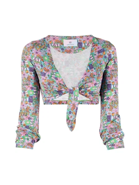 Top Chiara Ferragni Collection o skróconej długości kopertowy