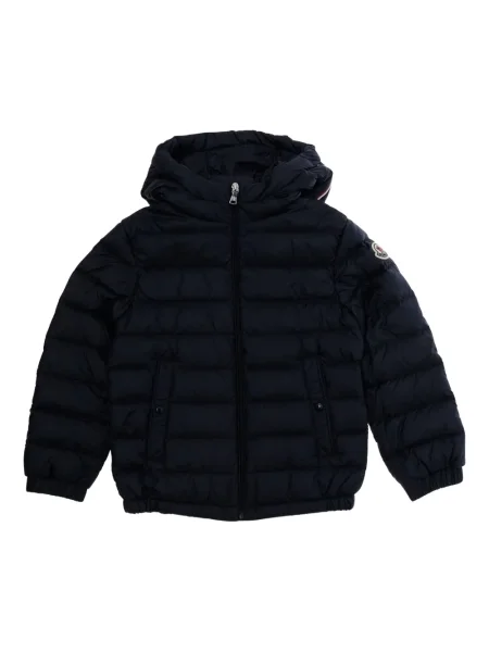 Kurtka puchowa dziecięca Moncler Enfant niebieska