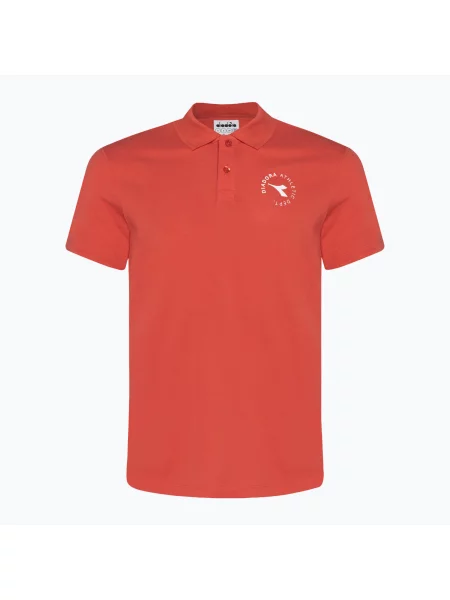 Férfi Diadora Essential Sport rosso cayenne színű póló. Méret: L piros