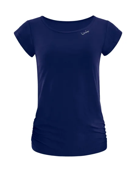 Winshape Sport top închis albastru