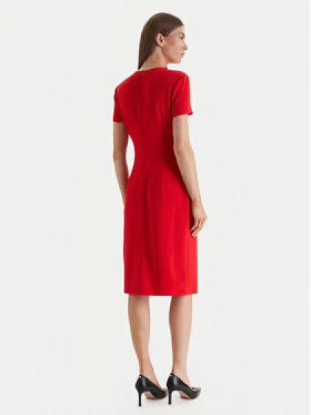 Calvin Klein Cocktail obleka rdeča