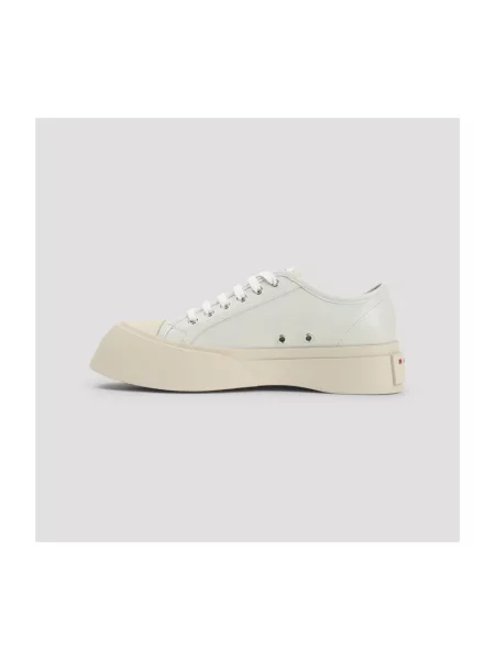 Sneakersy Marni skórzane białe