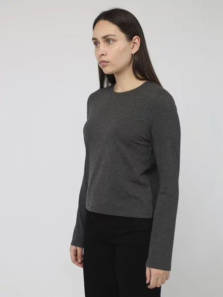 Лонгслів YUKI темно-сірий сірий