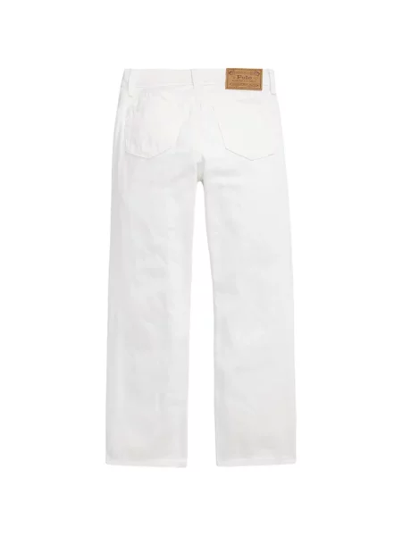 Dětské straight fit džíny Polo Ralph Lauren bílé
