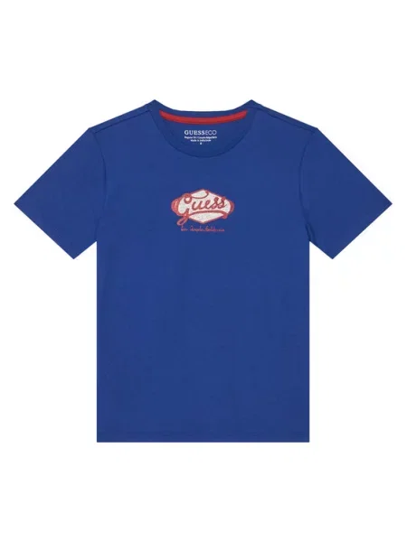 Guess T-Shirt niebieski